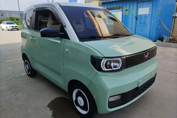 Used Wuling Hongguang MINIEV 2021 Macaron Premium Model – Lithium Iron Phosphate Front Right 45 Deg