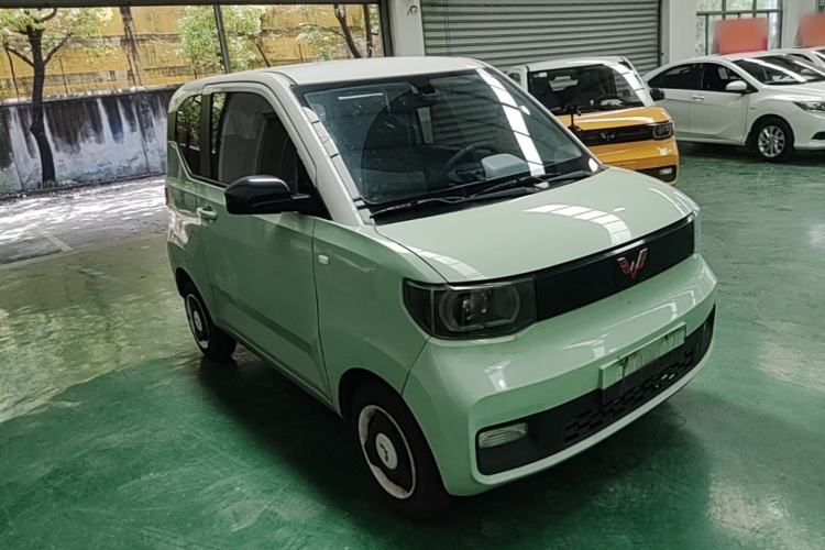 Used Wuling Hongguang MINIEV 2021 Macaron Premium Model – Lithium Iron Phosphate Front Right 45 Deg
