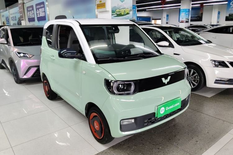 Used Wuling Hongguang MINIEV 2021 Macaron Premium Model – Lithium Iron Phosphate Front Right 45 Deg