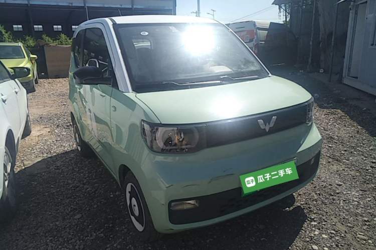 Used Wuling Hongguang MINIEV 2021 Macaron Premium Model – Lithium Iron Phosphate Front Right 45 Deg