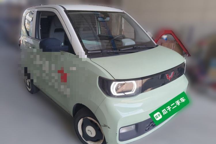 Used Wuling Hongguang MINIEV 2021 Macaron Premium Model – Lithium Iron Phosphate Front Right 45 Deg