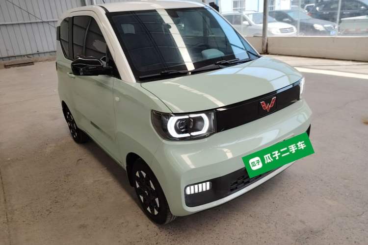 Used Wuling Hongguang MINIEV 2021 Macaron Premium Model – Lithium Iron Phosphate Front Right 45 Deg
