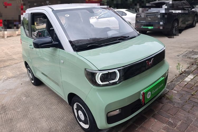 Used Wuling Hongguang MINIEV 2021 Macaron Premium Model – Lithium Iron Phosphate Front Right 45 Deg