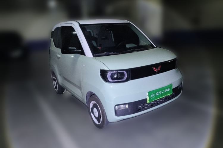 Used Wuling Hongguang MINIEV 2021 Macaron Fashion Model Lithium Iron Phosphate Front Right 45 Deg