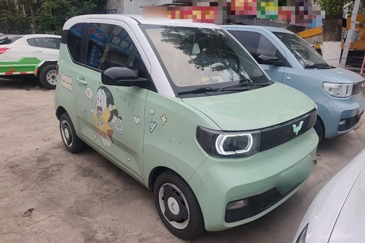 Used Wuling Hongguang MINIEV 2021 Macaron Premium Model – Lithium Iron Phosphate Front Right 45 Deg