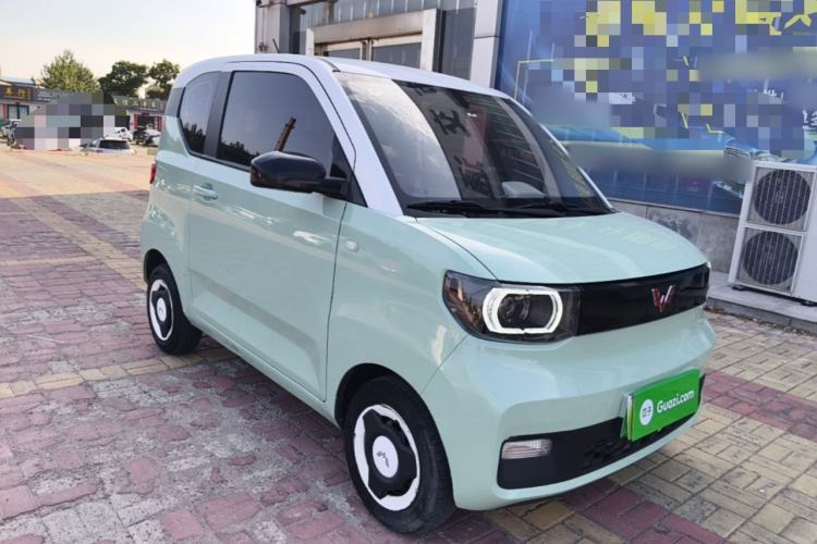 Used Wuling Hongguang MINIEV 2021 Macaron Premium Model – Lithium Iron Phosphate Front Right 45 Deg