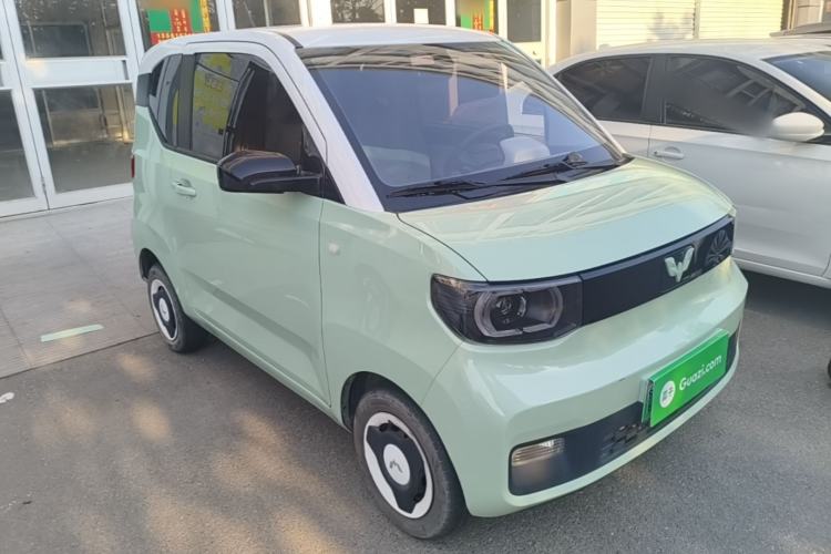 Used Wuling Hongguang MINIEV 2021 Macaron Premium Model – Lithium Iron Phosphate Front Right 45 Deg