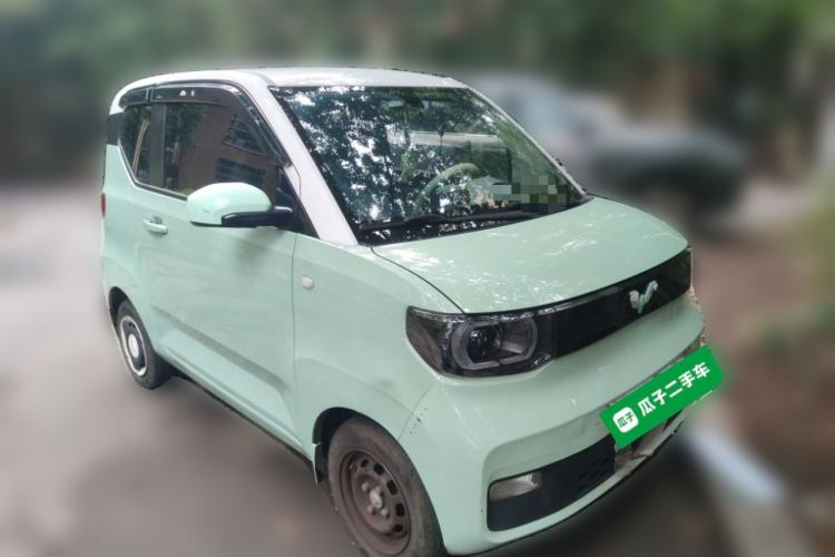 Used Wuling Hongguang MINIEV 2021 Macaron Premium Model – Lithium Iron Phosphate Front Right 45 Deg