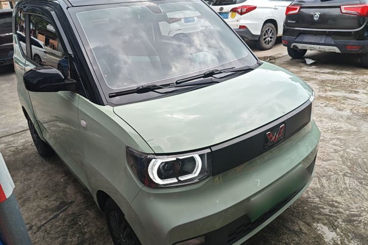 Used Wuling Hongguang MINIEV 2021 Macaron Premium Model – Lithium Iron Phosphate Front Right 45 Deg