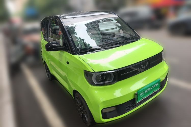 Used Wuling Hongguang MINIEV 2021 Macaron Premium Model – Lithium-NMC Front Right 45 Deg