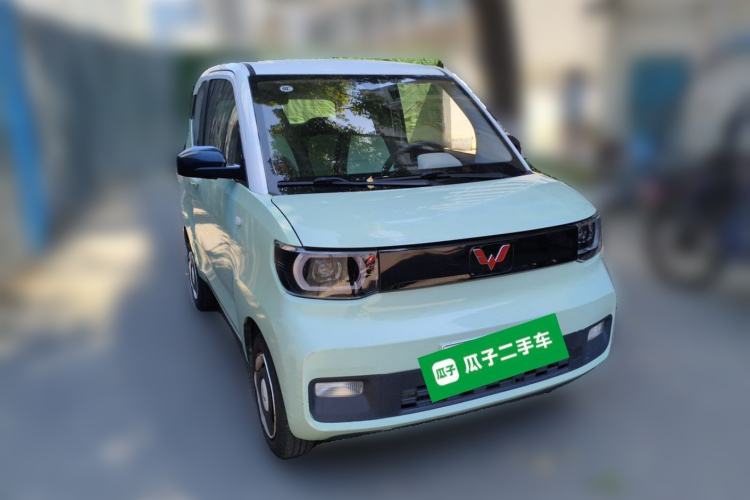 Used Wuling Hongguang MINIEV 2021 Macaron Fashion Model Lithium Iron Phosphate Front Right 45 Deg