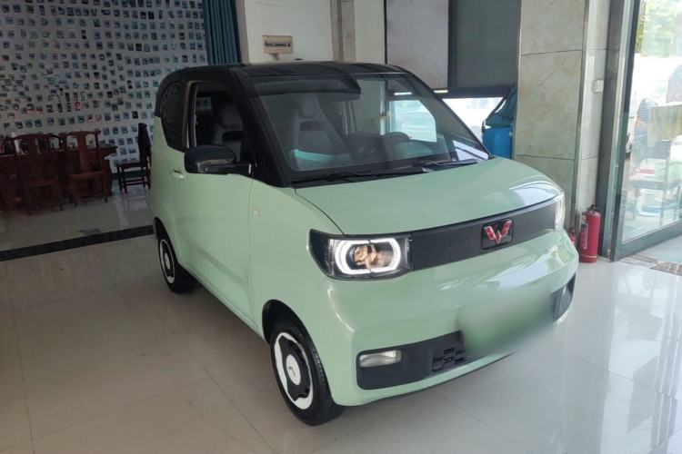 Used Wuling Hongguang MINIEV 2021 Macaron Fashion Edition Lithium-Ion Battery Front Right 45 Deg