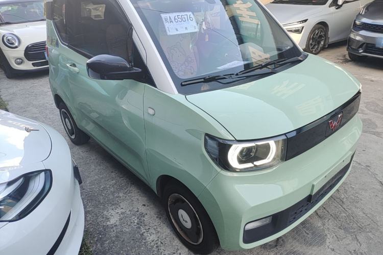 Used Wuling Hongguang MINIEV 2021 Macaron Premium Model – Lithium Iron Phosphate Front Right 45 Deg