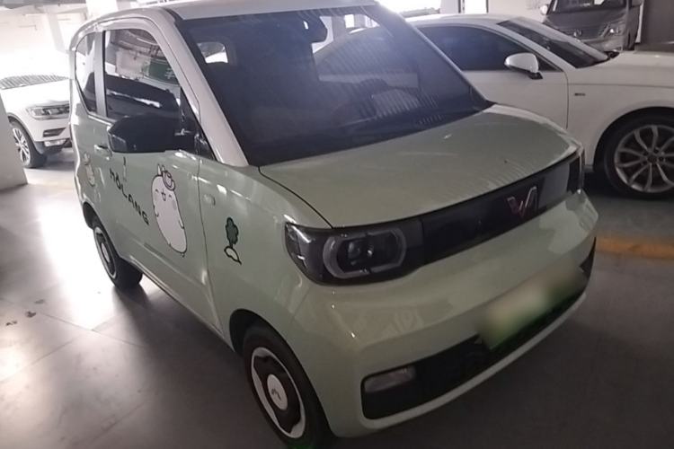 Used Wuling Hongguang MINIEV 2021 Macaron Fashion Edition Lithium-Ion Battery Front Right 45 Deg