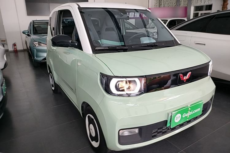 Used Wuling Hongguang MINIEV 2021 Macaron Premium Model – Lithium Iron Phosphate Front Right 45 Deg
