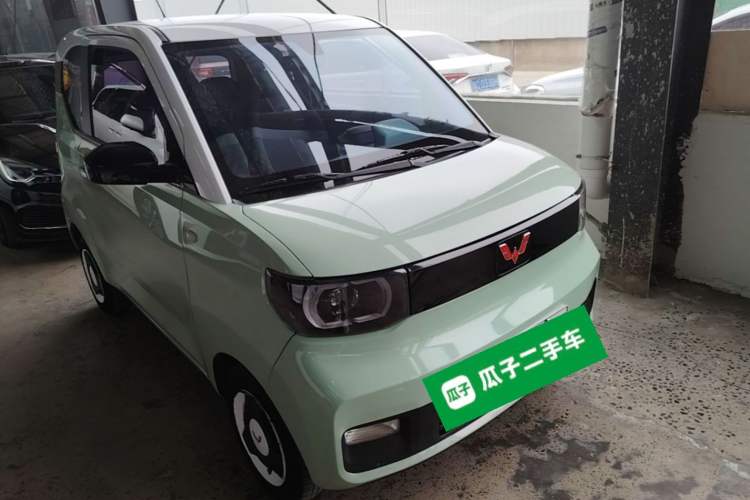 Used Wuling Hongguang MINIEV 2021 Macaron Premium Model – Lithium Iron Phosphate Front Right 45 Deg