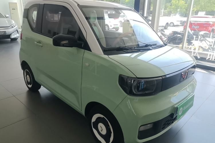 Used Wuling Hongguang MINIEV 2021 Macaron Premium Model – Lithium Iron Phosphate Front Right 45 Deg