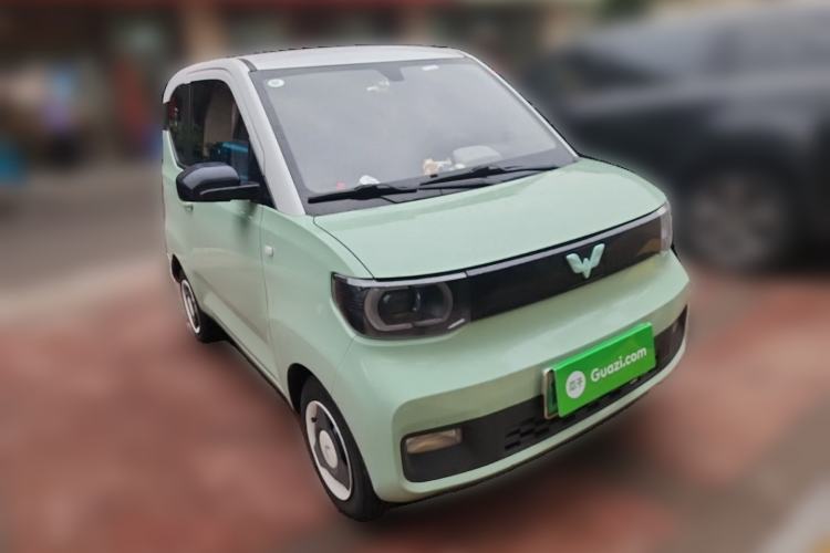 Used Wuling Hongguang MINIEV 2021 Macaron Premium Model – Lithium-NMC Front Right 45 Deg