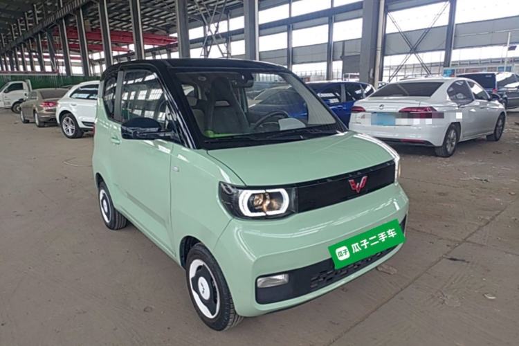 Used Wuling Hongguang MINIEV 2021 Macaron Fashion Edition Lithium-Ion Battery Front Right 45 Deg