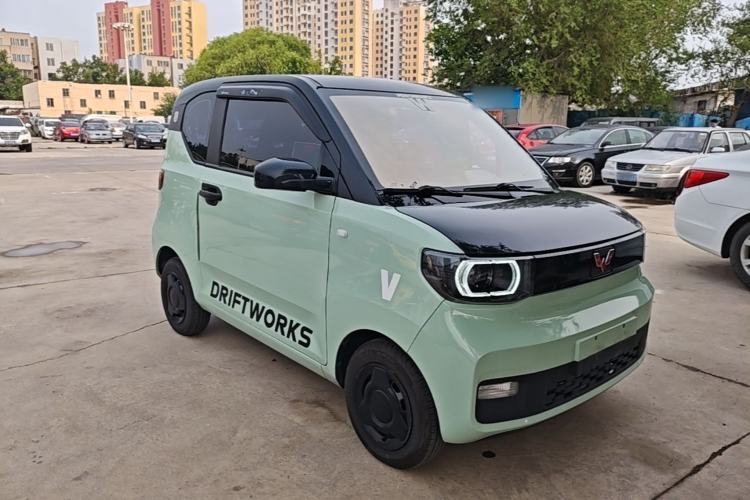 Used Wuling Hongguang MINIEV 2021 Macaron Premium Model – Lithium Iron Phosphate Front Right 45 Deg