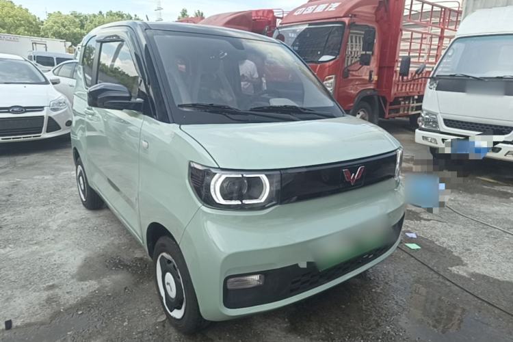 Used Wuling Hongguang MINIEV 2021 Macaron Fashion Model Lithium Iron Phosphate Front Right 45 Deg