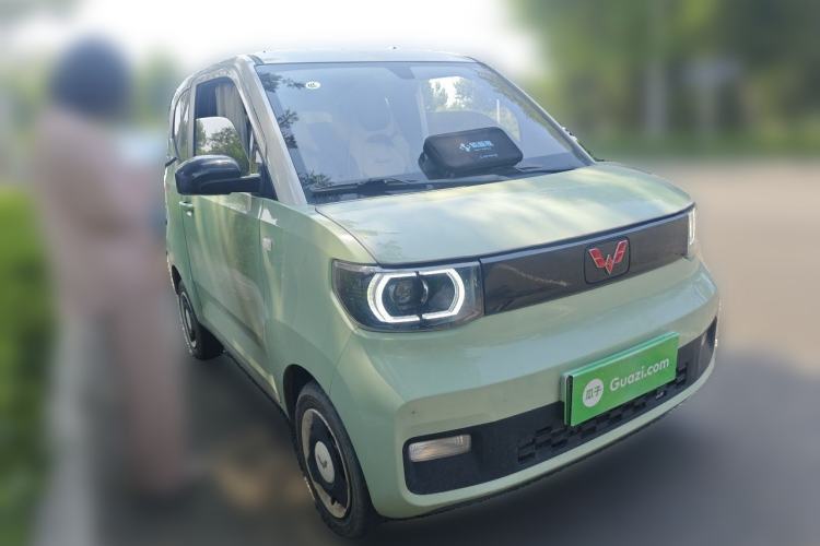 Used Wuling Hongguang MINIEV 2021 Macaron Fashion Model Lithium Iron Phosphate Front Right 45 Deg