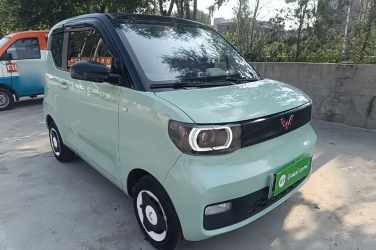 Used Wuling Hongguang MINIEV 2021 Macaron Fashion Edition Lithium-Ion Battery Front Right 45 Deg