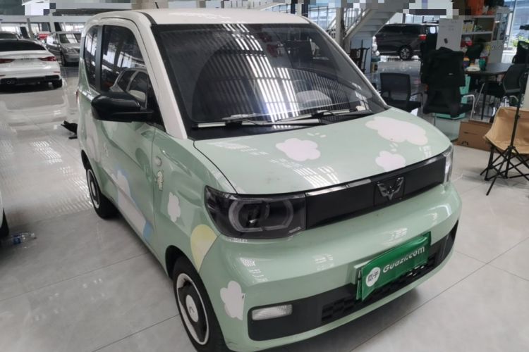 Used Wuling Hongguang MINIEV 2021 Macaron Premium Model – Lithium Iron Phosphate Front Right 45 Deg