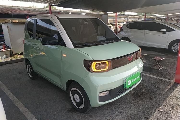 Used Wuling Hongguang MINIEV 2021 Macaron Premium Model – Lithium Iron Phosphate Front Right 45 Deg