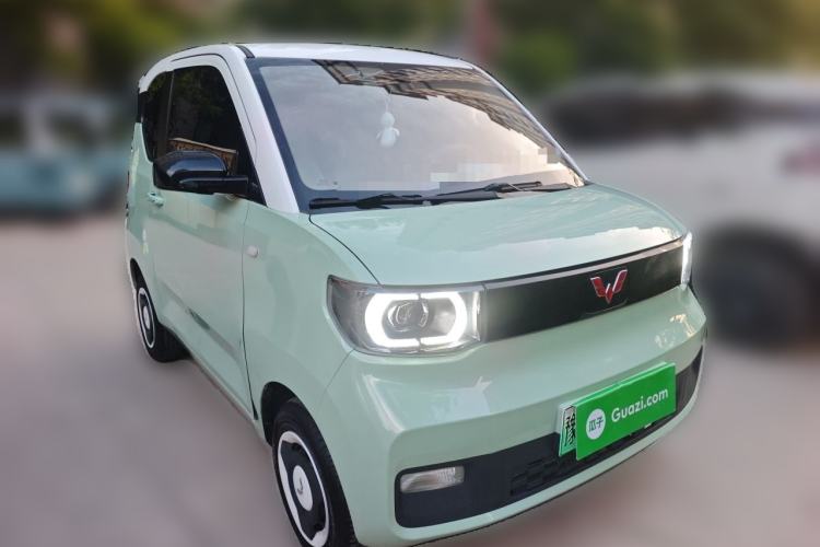 Used Wuling Hongguang MINIEV 2021 Macaron Premium Model – Lithium Iron Phosphate Front Right 45 Deg