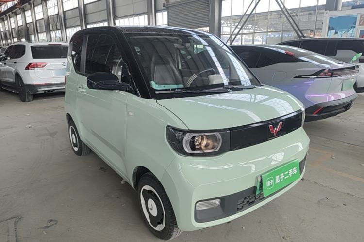 Used Wuling Hongguang MINIEV 2021 Macaron Fashion Edition Lithium-Ion Battery Front Right 45 Deg