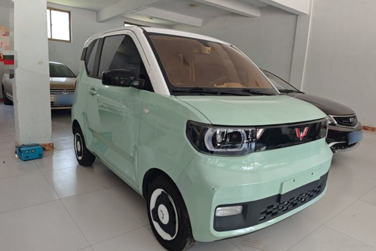 Used Wuling Hongguang MINIEV 2021 Macaron Premium Model – Lithium Iron Phosphate Front Right 45 Deg