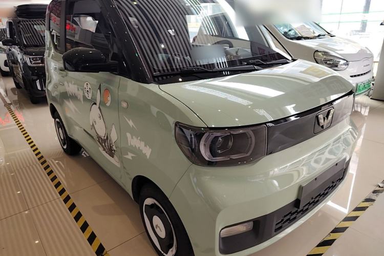 Used Wuling Hongguang MINIEV 2021 Macaron Premium Model – Lithium Iron Phosphate Front Right 45 Deg