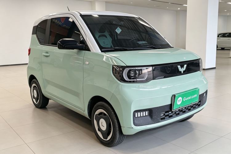 Used Wuling Hongguang MINIEV 2021 Macaron Premium Model – Lithium Iron Phosphate Front Right 45 Deg