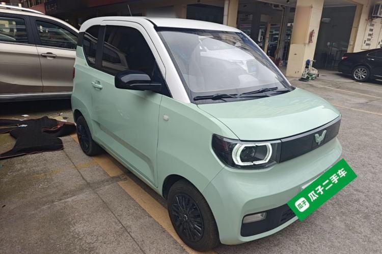 Used Wuling Hongguang MINIEV 2021 Macaron Premium Model – Lithium Iron Phosphate Front Right 45 Deg