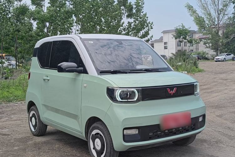 Used Wuling Hongguang MINIEV 2021 Macaron Fashion Model Lithium Iron Phosphate Front Right 45 Deg