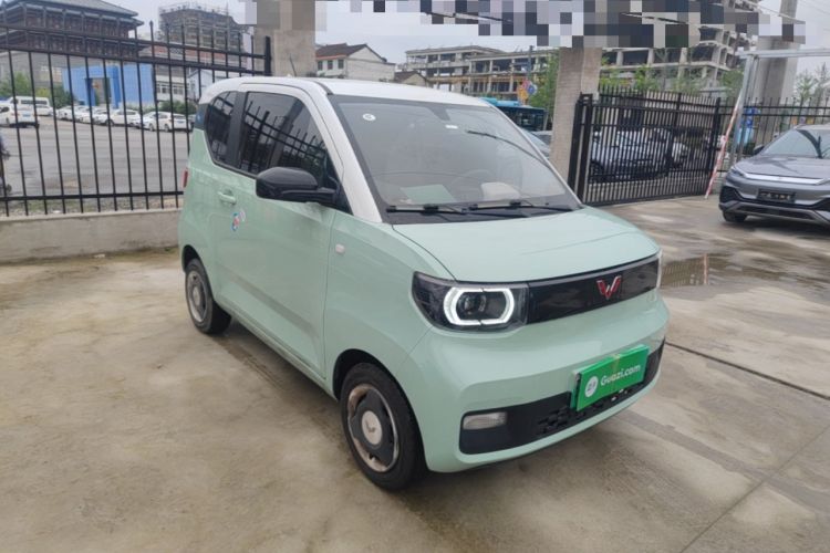 Used Wuling Hongguang MINIEV 2021 Macaron Premium Model – Lithium Iron Phosphate Front Right 45 Deg
