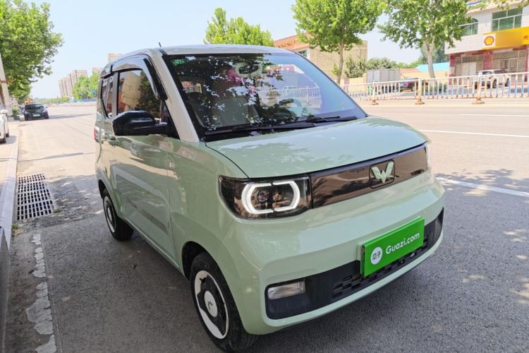 Used Wuling Hongguang MINIEV 2021 Macaron Premium Model – Lithium Iron Phosphate Front Right 45 Deg