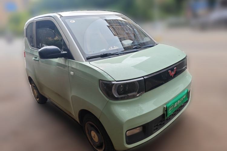 Used Wuling Hongguang MINIEV 2021 Macaron Fashion Model Lithium Iron Phosphate Front Right 45 Deg