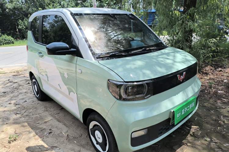 Used Wuling Hongguang MINIEV 2021 Macaron Premium Model – Lithium Iron Phosphate Front Right 45 Deg
