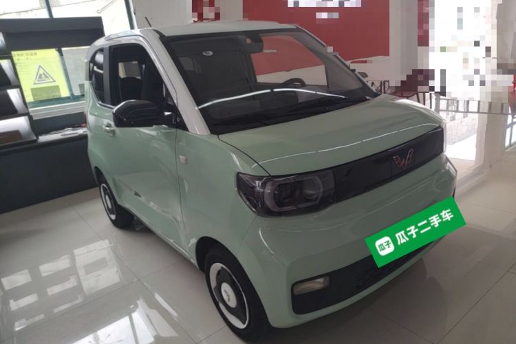 Used Wuling Hongguang MINIEV 2021 Macaron Premium Model – Lithium Iron Phosphate Front Right 45 Deg