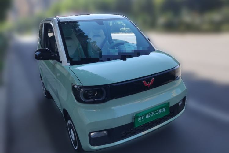 Used Wuling Hongguang MINIEV 2021 Macaron Fashion Model Lithium Iron Phosphate Front Right 45 Deg