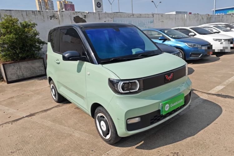 Used Wuling Hongguang MINIEV 2021 Macaron Premium Model – Lithium Iron Phosphate Front Right 45 Deg