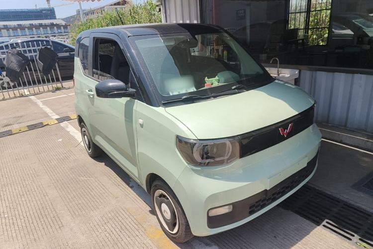 Used Wuling Hongguang MINIEV 2021 Macaron Premium Model – Lithium Iron Phosphate Front Right 45 Deg