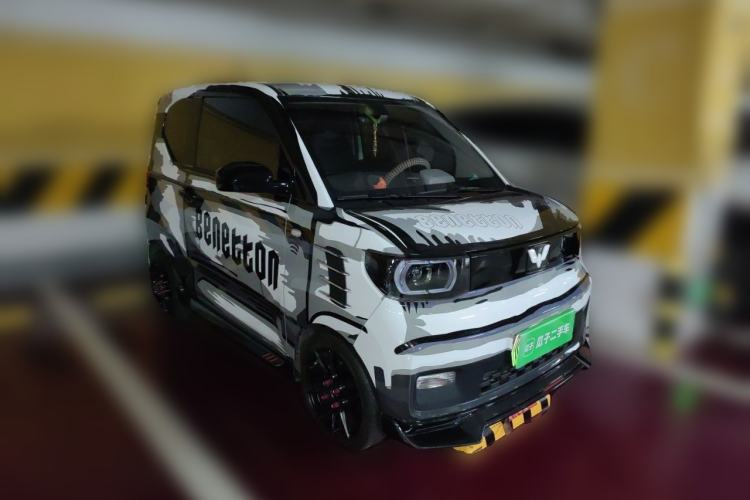 Used Wuling Hongguang MINIEV 2021 Macaron Premium Model – Lithium Iron Phosphate Front Right 45 Deg