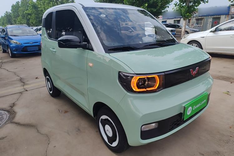 Used Wuling Hongguang MINIEV 2021 Macaron Fashion Model Lithium Iron Phosphate Front Right 45 Deg