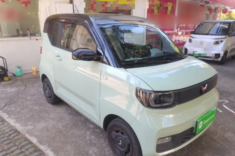 Used Wuling Hongguang MINIEV 2021 Macaron Fashion Edition Lithium-Ion Battery Front Right 45 Deg