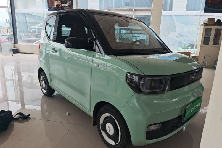 Used Wuling Hongguang MINIEV 2021 Macaron Fashion Edition Lithium-Ion Battery Front Right 45 Deg