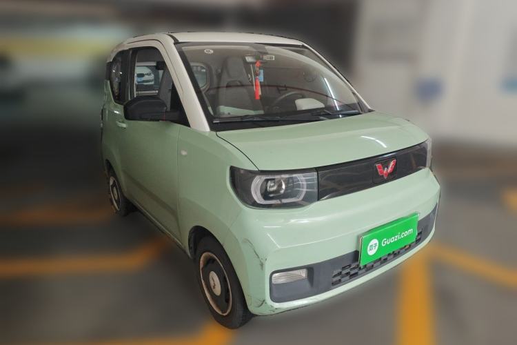 Used Wuling Hongguang MINIEV 2021 Macaron Fashion Model Lithium Iron Phosphate Front Right 45 Deg