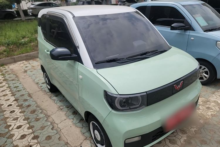 Used Wuling Hongguang MINIEV 2021 Macaron Premium Model – Lithium Iron Phosphate Front Right 45 Deg